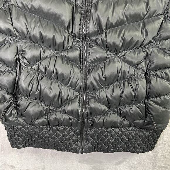Nike Cascade Puffer Vest Women's Medium Black Goose Down Full Zip Athleisure - Picture 6 of 16